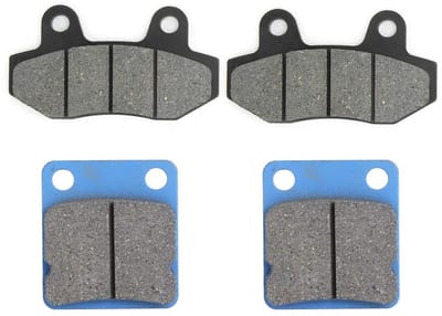 Dailygoods- Remblokken Set - Voorremblokken/Achterremblokken - Geschikt voor 50 90110125140150 Pit Crossmotor - Uitzonderlijke Remkracht - Duurzaam - Stabiele Wrijvingscoëfficiënt - Remblok