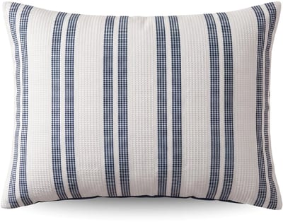 Zelesta Special Hampton Kussensloop Set van 2 - Blauw 60×70 cm