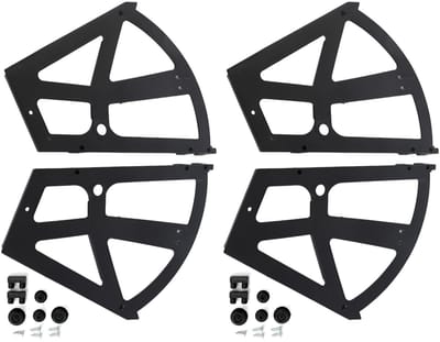 Dailygoods- Kastscharnieren 4 Stuks - Vervangingsscharnieren