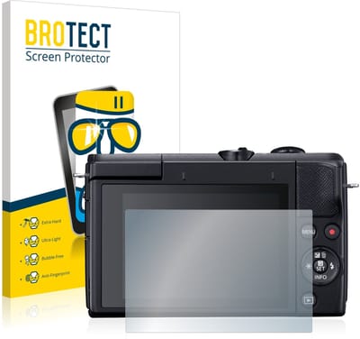 Screenprotector voor Canon EOS M200 Beschermglas transparant