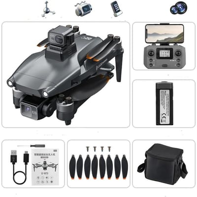 L600MAX 3-assige Gimbal Professionele Drone Laser Obstakelvermijdingsdrone met Camera EIS Anti-shake Camera GPS 5G WIFI RC FPV Quadcopter L600-MAX-OAS