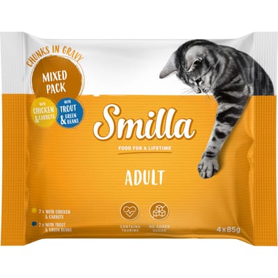 Smilla fresh zakjes Volwassen hapjes met groenten -  Probeermix (4 x 85 g)