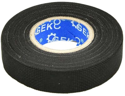 GEKO Stoffen isolatietape - Flexibel & slijtvast - 19mm x 15m