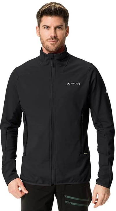 VAUDE Monviso Fleece FZ Jas II, Fleece Jas, Heren Outdoor Sportjassen, Niet Waterdicht, Niet Winddicht, Fleece, Capuchon, Slim Fit