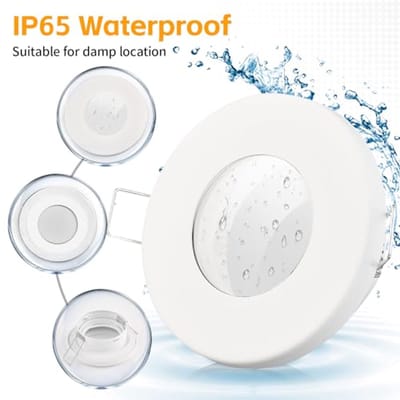 LED Inbouwspots IP65 - Verstelbare Ronde Spotlights voor Binnen en Buiten - Set van 4