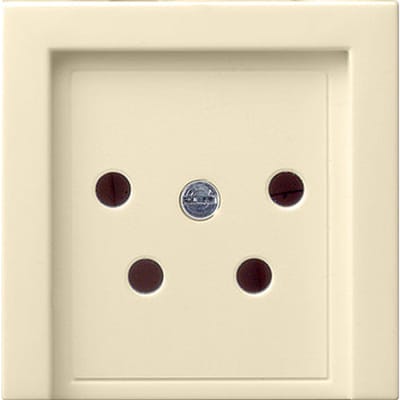 GIRA Systeem 55 Centraalplaat KPN / PTT Crème wit 027901