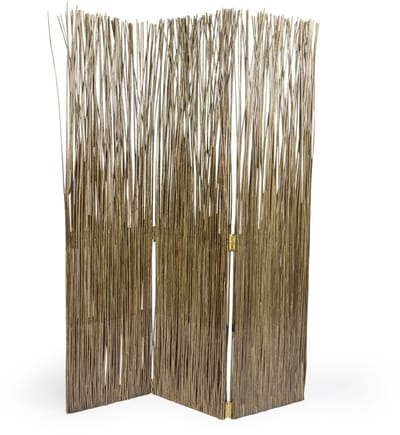 Homestyle4u Kamerscherm - 120x170 cm - 3-delig - Wilg