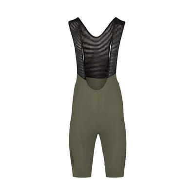 BIORACER Icon - Gravel Fietsbroek Zomer - Dames - Olijf - Comfortabele Bretellen - Verstevigde Stof - Maat XS