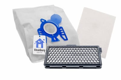 Kleanburg® - Geschikt voor Miele - Onderhoudsset - 10 Stofzuigerzakken - 1 HEPA-filter - 1 Motorfilter