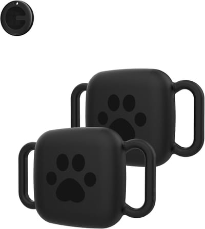 Beschermhoesjes Tracker - Hoesjes Set - Tracker Beveiligen - Waterdicht Anti-val - 2 Stuks - Zwart