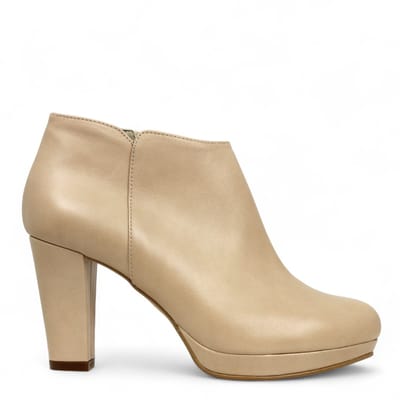 Noë Shoes Nadra Enkellaars Nude