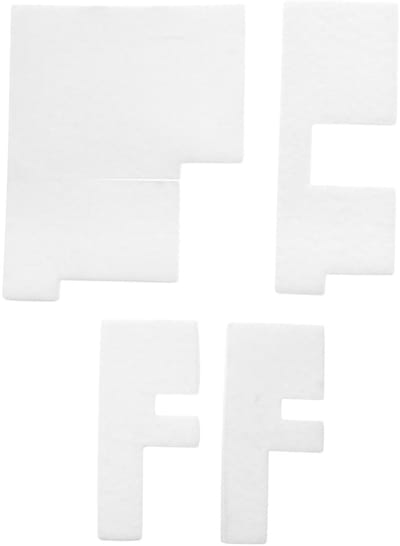 Dailygoods- Afval Inktcartridge Set van 4 Stuks - Inktcartridge Pad - Spons - Sterke Absorptiecapaciteit - Compatibel met Canon G-modellen - Voorkomt Verstopping - Afvalpad