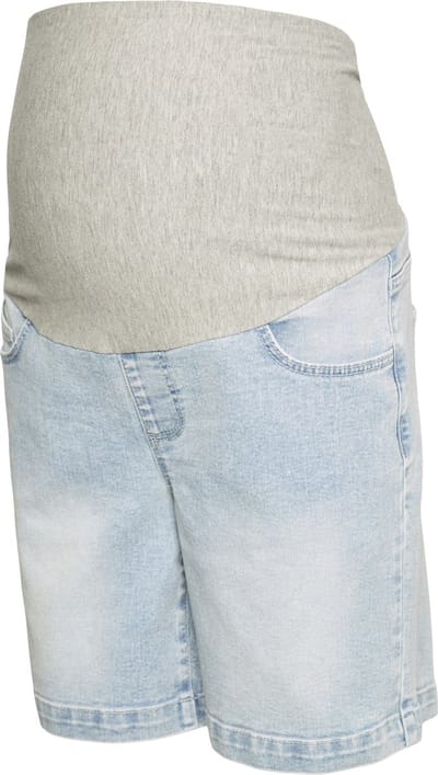 Mama Licious Denim shorts Slim fit Mid rise Shorts