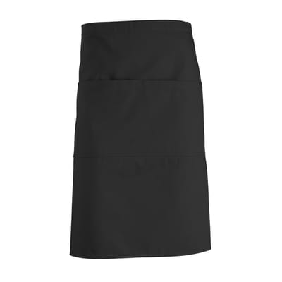 SOLS Unisex Greenwich Schort / Barwear (Diep zwart)