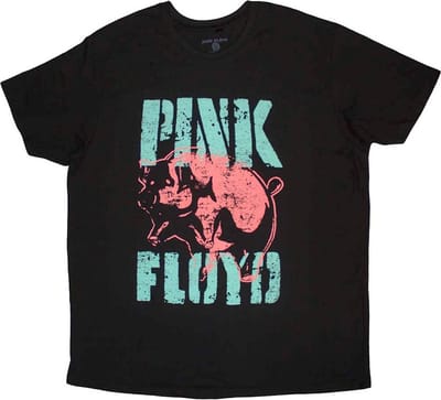 Pink Floyd - Big Pig Heren T-shirt - S - Zwart