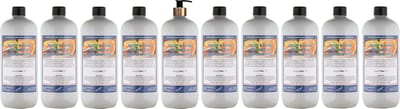 Body & Hair Sweet Orange & Cedarwood 1 liter met gouden pomp - set van 10 stuks - 2 in 1 voor lichaam en haar - voordeelverpakking