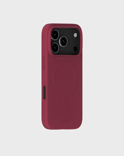Holdit Soft geschikt voor MagSafe Case geschikt voor iPhone 17 Pro Max - Red Velvet