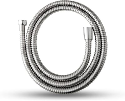 1,5 meter flexibele doucheslang met draaibescherming, roestvrijstalen doucheslang, hogedrukvervanging, voor hygiëne, gechroomd