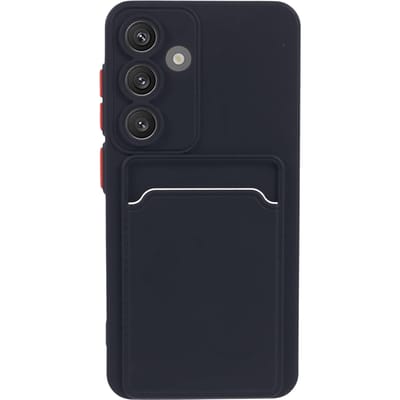 CaseBody Samsung Galaxy A05s Telefoonhoesje met Kaarthouder Zwart
