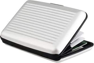 Go Go Gadget - Aluminium Creditcardhouder - Anti Skimming - Geldknip - Lichtgewicht Pasjeshouder - Zilver