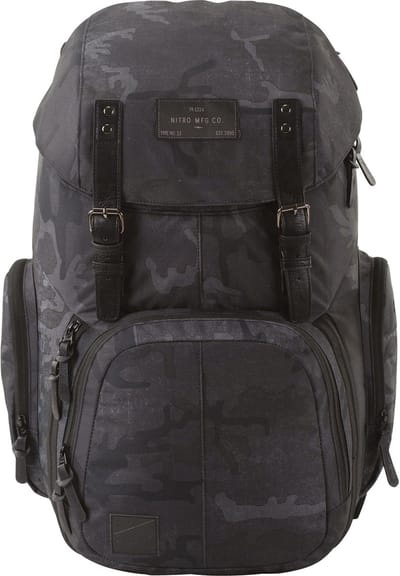 NITRO Vrije tijd rugzak Rugzak met laptopvak Urban Collection Weekender Backpack 42L Forged Camo Grijs
