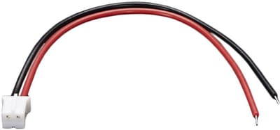 JST PH2.0 2-Pin Female Kabel – 15 cm – Enkelzijdige Connector