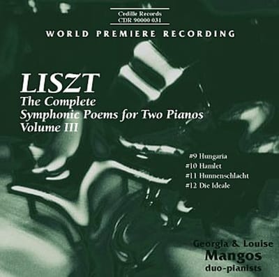 Georgia & Louise Mangos - Symphonic Poems Volume 3 (CD)