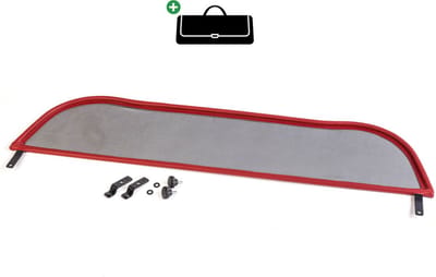 Windscherm Mercedes SLK R170 | 1996-2004 | incl. luxe opbergtas | Rood