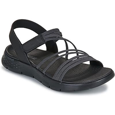 Skechers Go Walk Flex Sandaal Emma Damessandaal Zwart