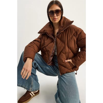 Overmaatse Puffer Jas