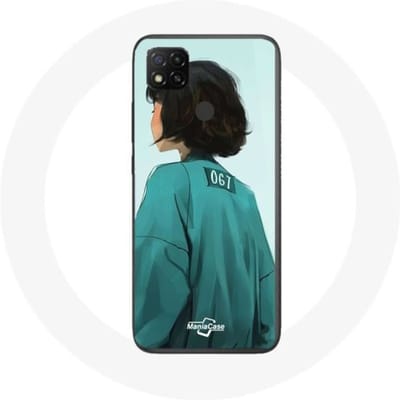 Xiaomi Redmi 9C Case Inktvis Game Kang Sae Byeok Nummer 067 art