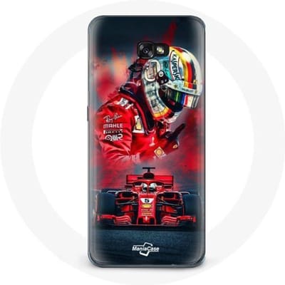 Case voor Samsung Galaxy A5 Formule 1 Sebastian Vettel F1 Driver Rood