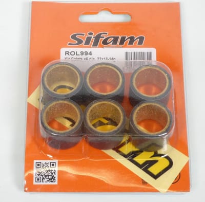sifam variator roller voor scooter kymco 200 people gti 2010 tot 2016 23x18 14grs nieuw