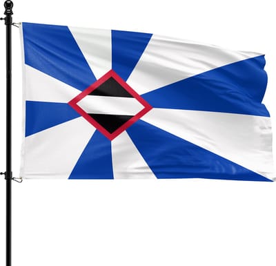 VlagDirect - Borsele vlag - Gemeente Borsele vlag - 90 x 150 cm.