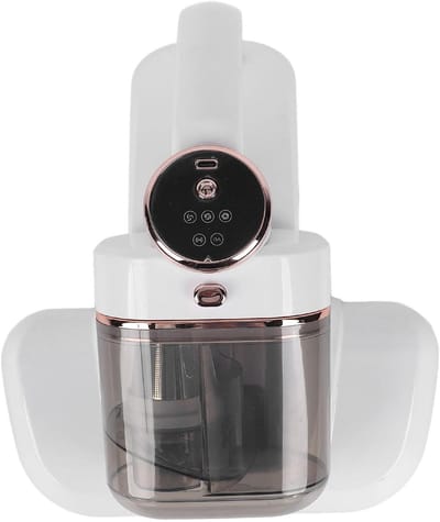 Bed Stofzuiger - Matrasreiniger - Hygiënisch slapen - 10.000 Pa zuigkracht - 400 ml bak - Wit