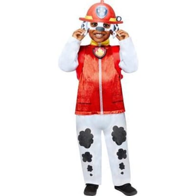 PAW Patrol - Verkleedkleding - Marshall - Kinderen - 110 (4-6 jaar) - Luxe