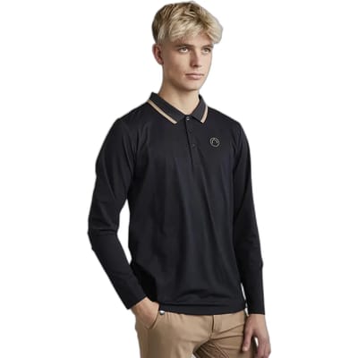 Paardrijpolo met lange mouwen Montar Drake