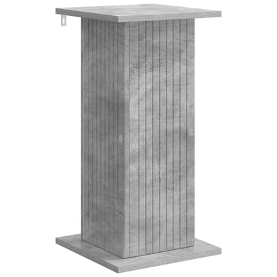vidaXL - Plantenstand - Betongrijs - 30,5 - x - 30 - x - 60,5 - cm - Bewerkt - hout