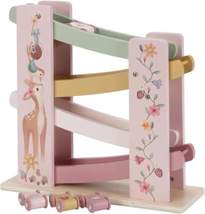 Houten Ballenbaan - Feeën Tuin - Roze