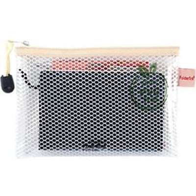 FolderSys Ritzak - pvc-vrij - A5 - lus en koord -transparant plastic, 10 stuks