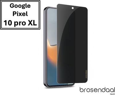 Brosendaal Privacy Screenprotector voor Google Pixel 10 Pro XL – Mat Privacy Glass – Anti Reflectie – Kras- en Valbestendig