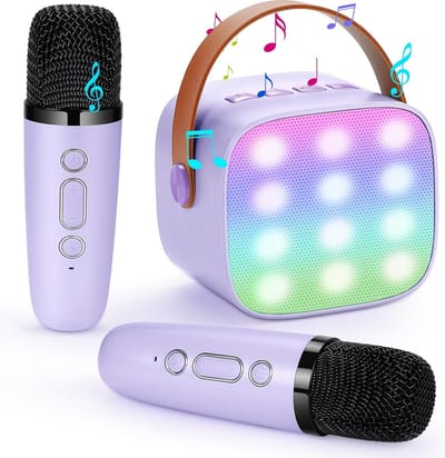 Karaoke Set voor Kinderen en Volwassenen - Karaokeset - Karaoke Set - Karaokesets - Karaoke Set Kinderen Volwassenen - Voor de Leukste Karaoke Avond!