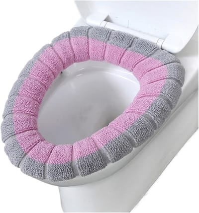 Wc-brilhoes - Toiletdeksel warmer - Wintercomfort - Warm en zacht - Universeel - Meerdere kleuren