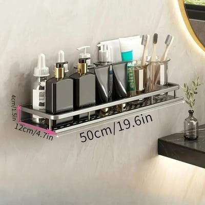 Étagère murale de cuisine, salle de bain, étagère multifonctionnelle, fournitures de bureau de cuisine, étagère de rangement, étagère murale, étagères murales de chambre