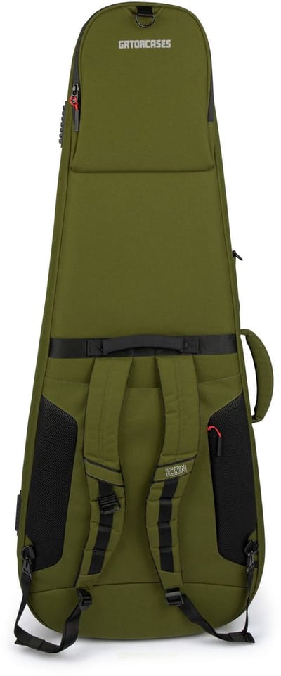 Gator Cases G-ICON335-GRN Icon serie softcase voor gitaar type 335 - groen