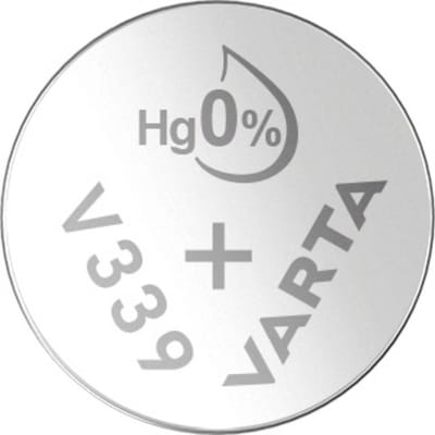 Varta Zilveroxide V339 / 11mAh / 1.55V / BP1