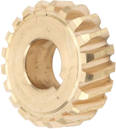 20T wormwiel 917-04861 917-05861 1-7/8 inch buitendiageschikt voorer roestbestendig messing vervangingsonderdeel geschikt voor Craftsman sneeuwblazers van 40-42 inch