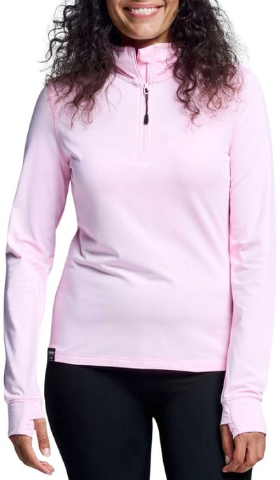 Poederbaas Midlayer Pully - Skipully - Dames - Four Seasons Lightweight 2.0 - Powder Rose - Maat XS