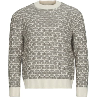 Relaxed fit gebreide pullover van wolmix, model 'KEITH'
