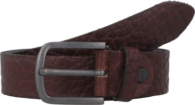 Vanzetti Leren Riem 35mm Leather Belt W100 Dark Brown Donkerbruin